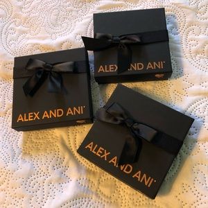 3 Alex and Ani Boxes- Perfect Condition